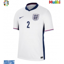 Engleska Kyle Walker #2 Domaci Dres EP 2024 Kratak Rukav